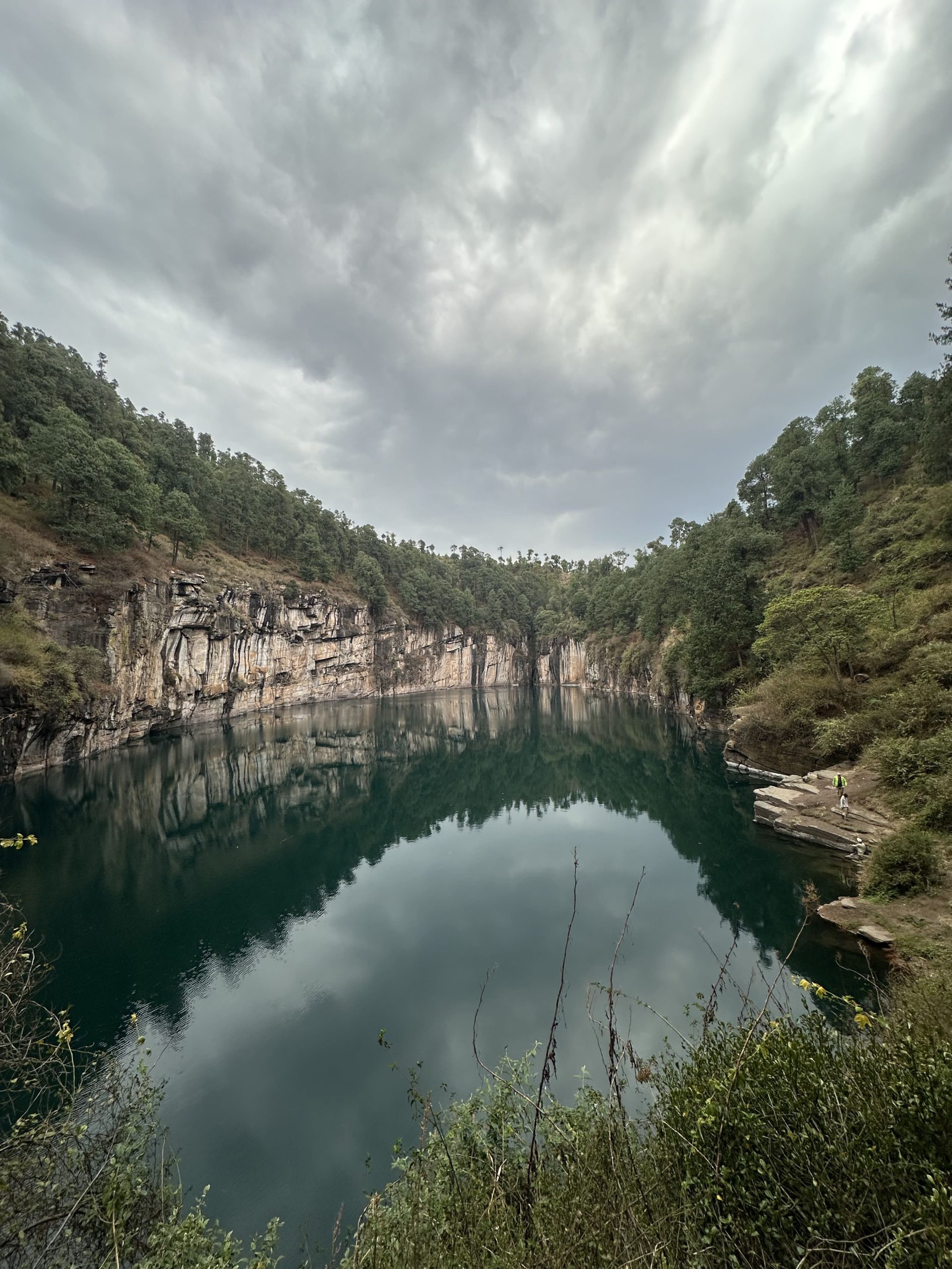 El lago volcanico de Tritriva